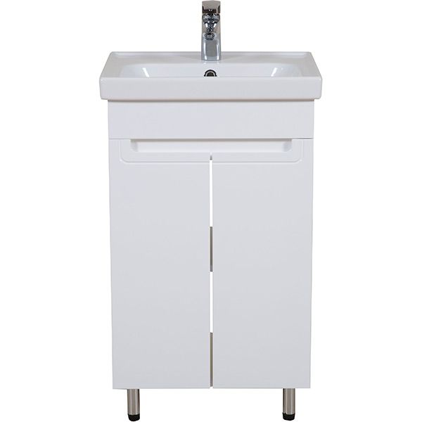 Тумба напольная Aqua Rodos Омега с умывальником Frame 50 см