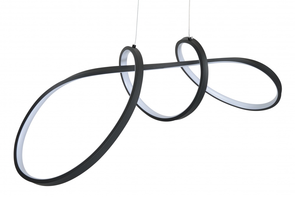 Люстра подвесная Berger 1x45 Вт LED-модуль черный 7021-PL-45 Black