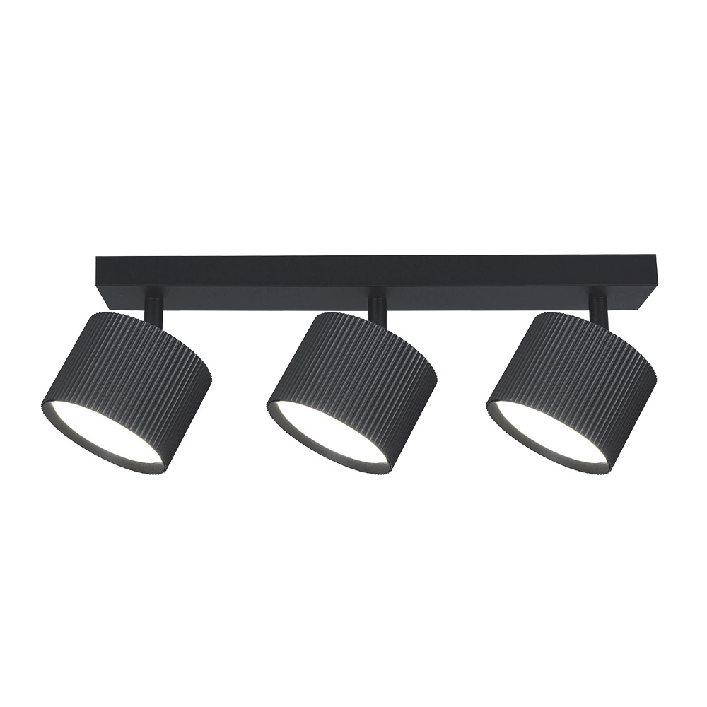 Спот Maxus Wave Base 3xGX53 чорний 3-MAX-SW-GX53-BL