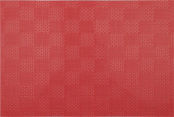 Коврик для сервировки Square 30x45 см красный