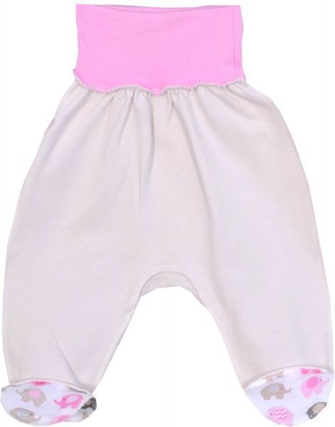 Ползунки детские Татошка р.50 бежевый с розовым 03207  22318440