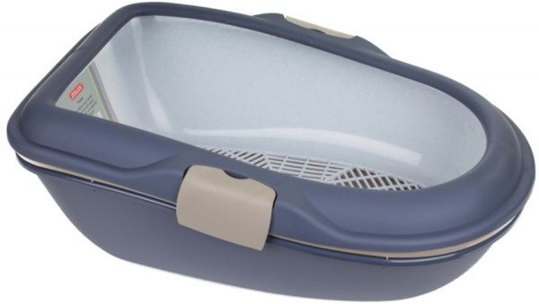 Туалет Stefanplast Furba Chic 59х39х22 см темно-синий