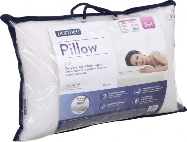 Подушка 2 в 1 Dormeo