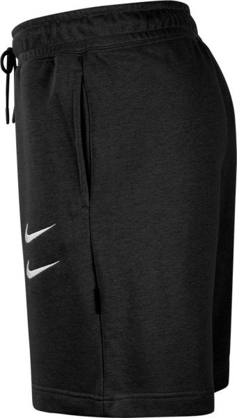Шорти Nike M NSW SWOOSH SHORT FT CJ4882-010 р. 2XL чорний