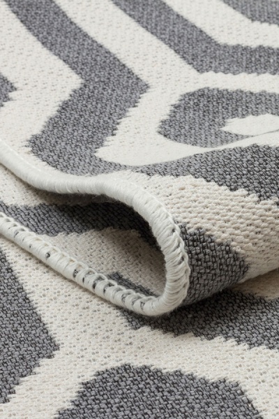 Килим Ekohali Arya AR 17 Grey Pink 120x180 см двосторонній 