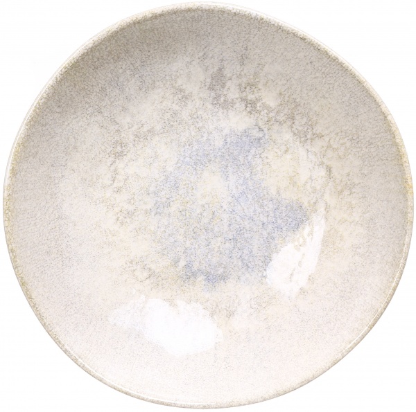 Тарілка для супу Organic Stone 22 см кремовий Keramika