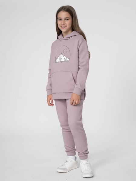 Штани 4F TROUSERS CAS F334 4FJSS23TTROF334-52S р. 152 рожевий