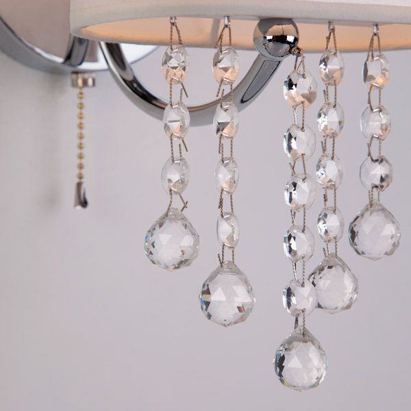 Бра Strotskis Cornella 1x40 Вт E14 хром 10084/1 