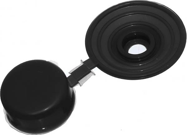 Захисний ковпачок Keramoplast 23 х 4,2 мм чорний 200 шт.