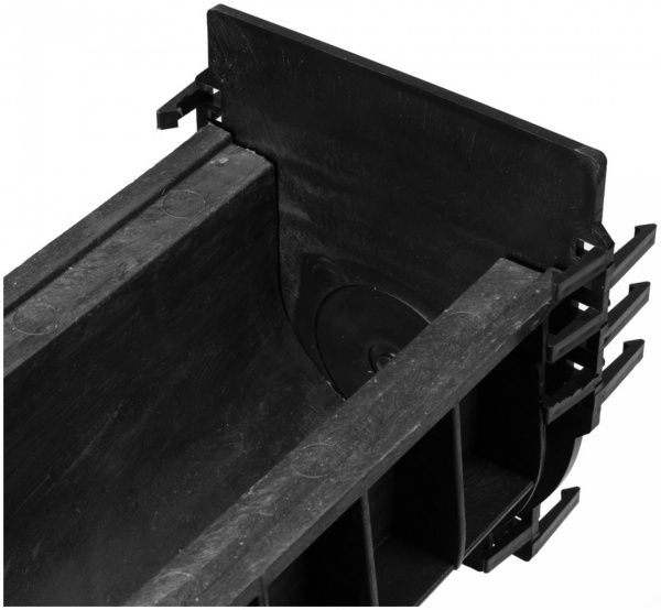 Заглушка універсальна для пластикових жолобів Gidrolica 