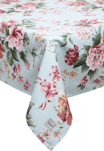 Скатерть Romantic Большие розы 136x220 см разноцветный La Nuit 