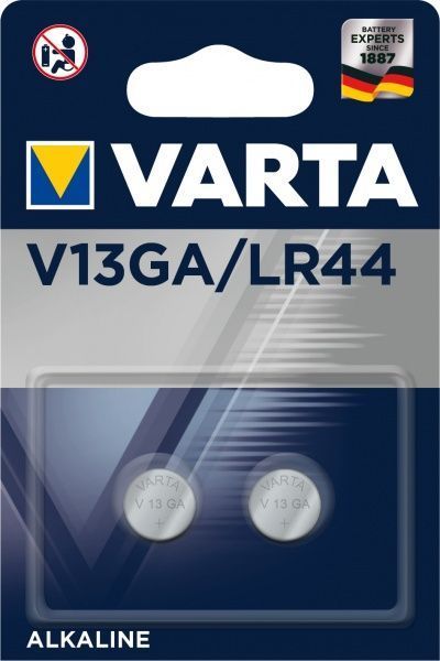 Батарейка Varta V 13 GA BLI LR44 2 шт. (4276101402) 