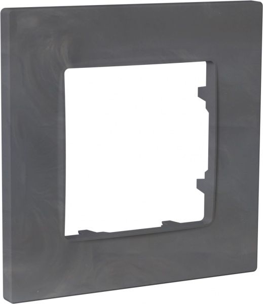 Рамка одноместная Plank Electrotechnic Nordic универсальная базальт PLK1010732