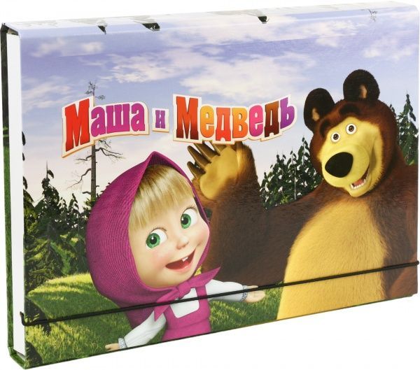 Папка-короб Маша и Медведь 306-40\MM iTEM