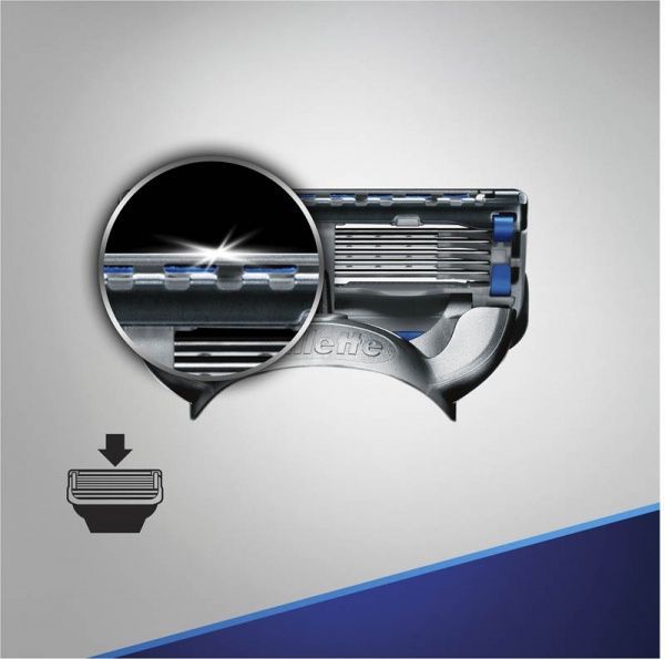 Змінний картридж Gillette ProShield 5 Chill Fusion 2 шт.