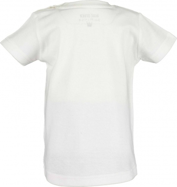 Футболка для мальчиков Blue Seven р.74 молочный 928121 X_010_р.74 