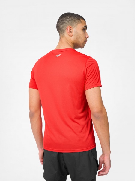 Футболка 4F TSHIRT FNK M384 4FSS23TFTSM384-62S р.M червоний