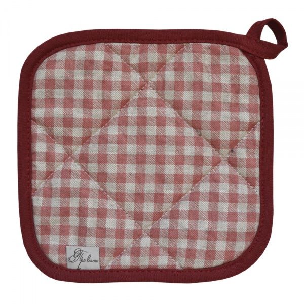 Прихватка Глория Клеточка 20x20 см Прованс 