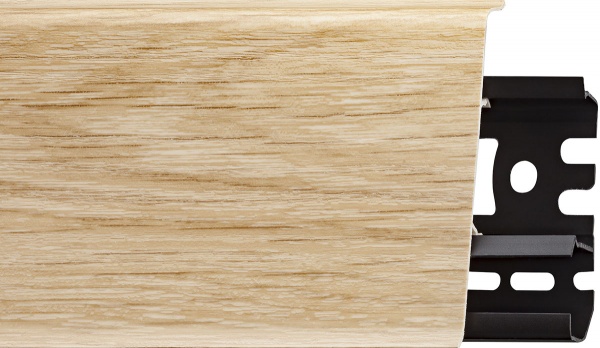 Плінтус ПВХ Arbiton INDO дуб лінгбург 70x2500 мм 