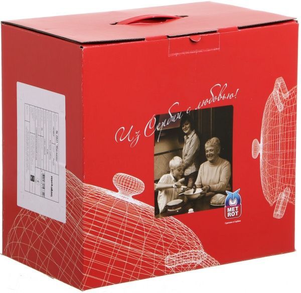 Кастрюля Олива 7,5 л 2821 Metrot