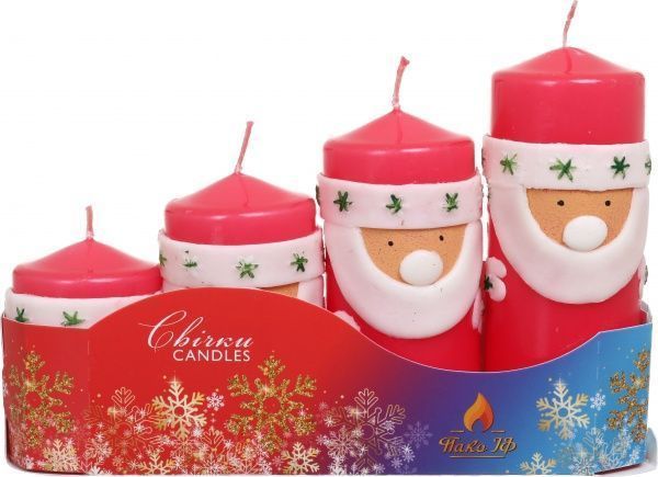 Набор свечей новогодний 50*70/90/110/130