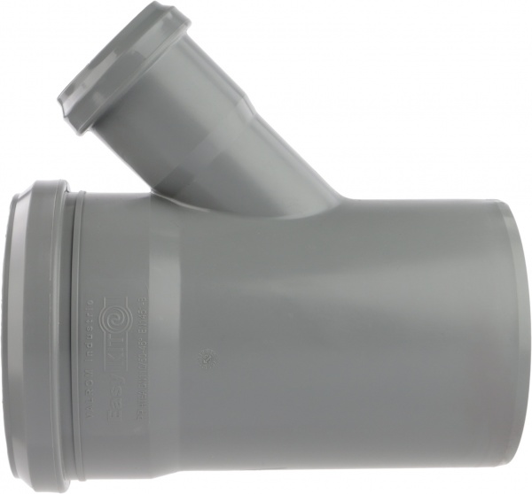 Трійник каналізаційний ValRom ПП d110х50x45 °