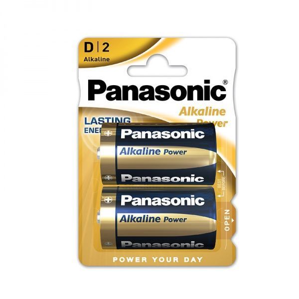 Батарейка Panasonic ALKALINE POWER D (LR20REB/2BP)