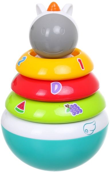 Іграшка музична неваляшка єдиноріг 17 см ODT107089