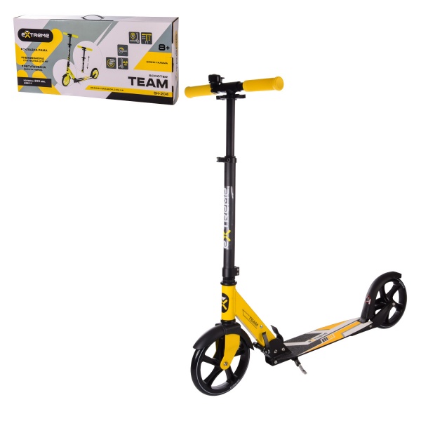 Самокат Extreme Motion Team SK204 YELLOW 