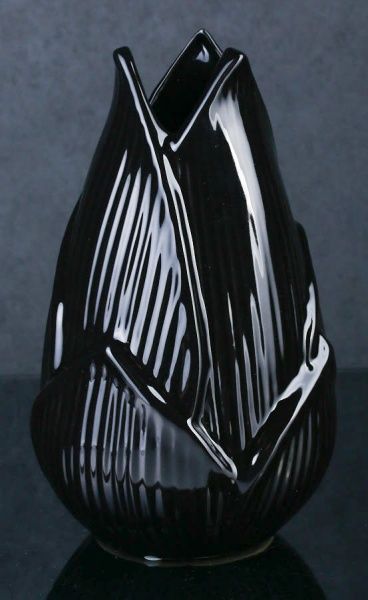 Ваза Флора бутон 3001 25 см чорна Eterna