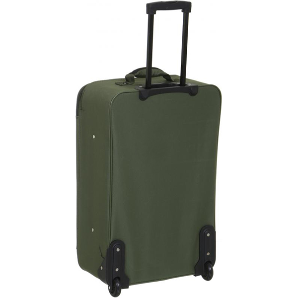 Чемодан UP! (Underprice) зеленый 1021NC 61х40х20 см 