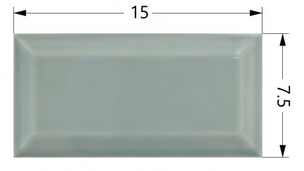 Плитка Cifre Шік жаде 7,5x15 