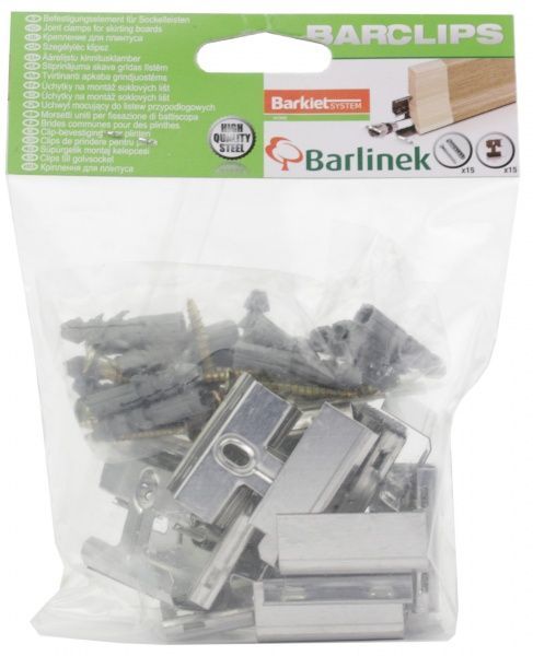 Монтажные клипсы 15 шт. Barlinek 