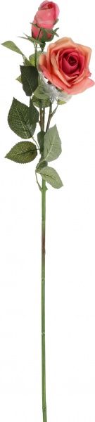 Рослина штучна Троянда 73 см шампанське Девілон