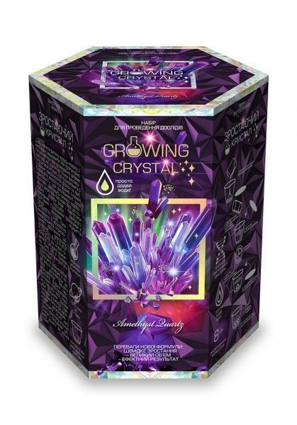 Игровой набор Danko Toys для проведения опытов GROWING CRYSTAL укр. (8) в ассортименте