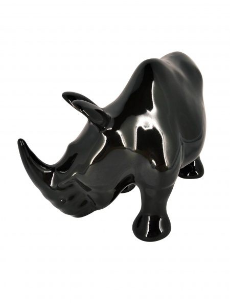 Статуэтка Носорог черный