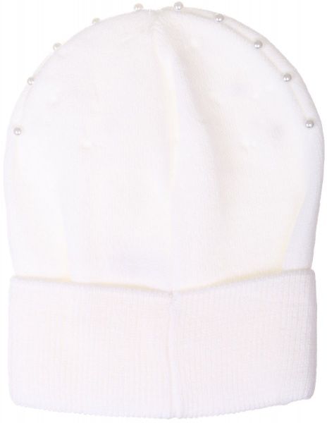 Шапочка дитяча для дівчинки Kraft+ арт. 2689 р.50-52 білий 