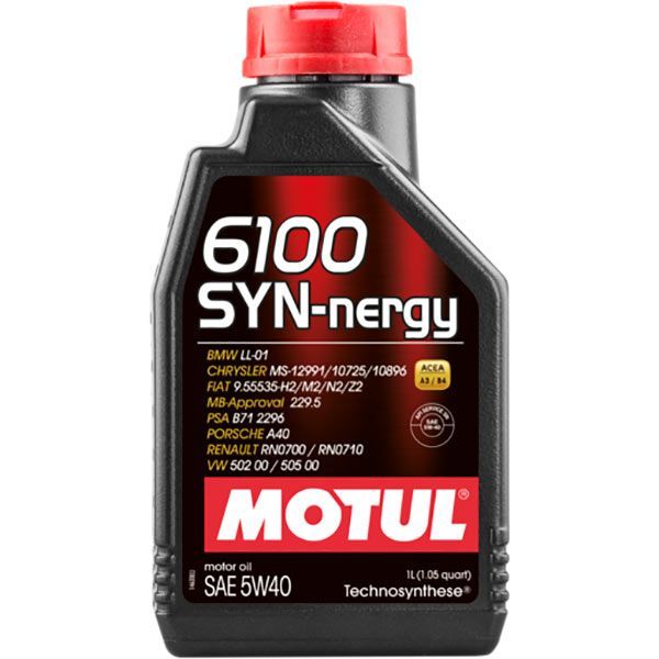 Моторне мастило Motul 6100 SYN-nergy 5W-40 1 л