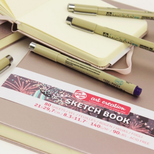 Блокнот для графіки Rosa Talent Pink Champagne 12x12 см 9314244M 