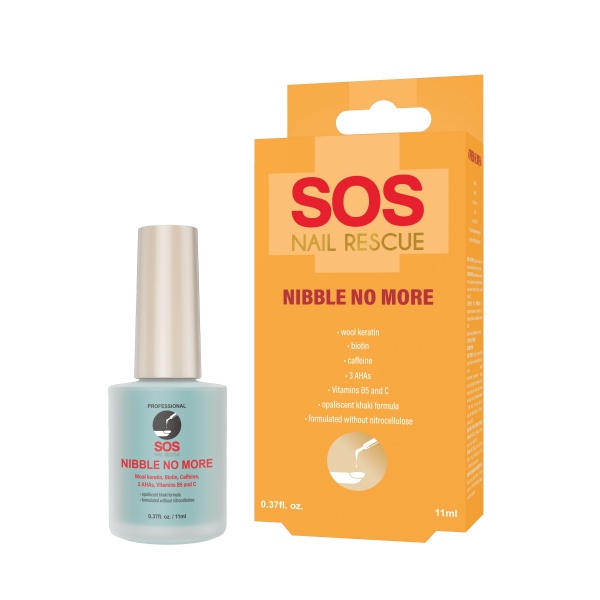 Средство SOS Nail Rescue Грызы не хочу (с Биотином и Кофеином) 11 мл