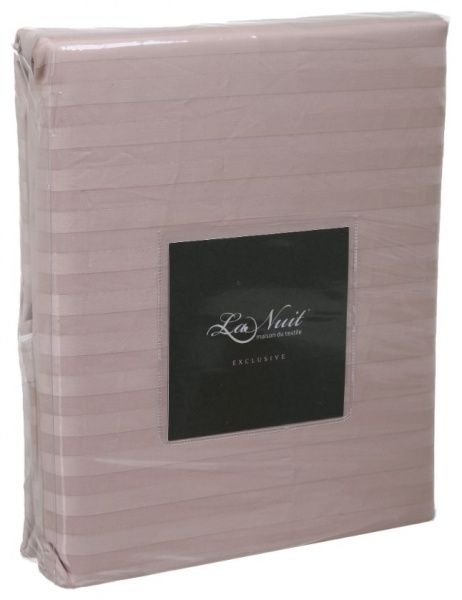 Комплект постільної білизни Exclusive Beige сімейн бежевий La Nuit 