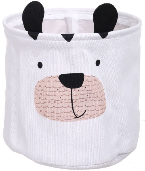Корзина Котик большой 29,6х30 см белый
