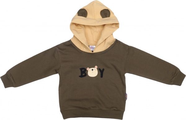 Джемпер Colibrі медведь р.82 оливковый CLB011 