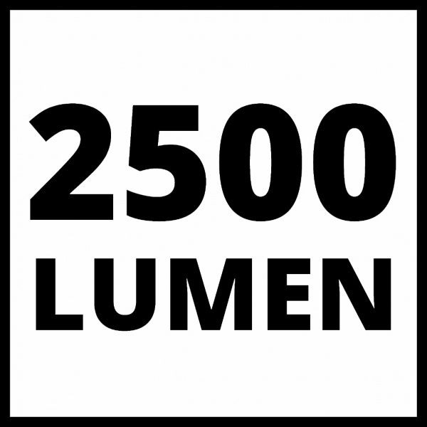 Фонарь гибридный Einhell X-Change TE-CL 18/2500 LiAC-Solo 4514145