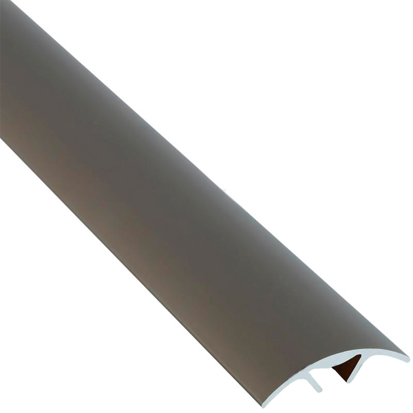 Поріжок алюмінієвий анодований Braz Line приховане кріплення 28x2700 мм шампань 