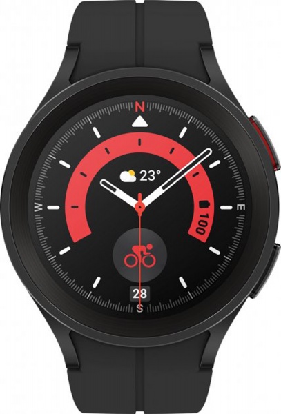 Смарт-часы Samsung Galaxy Watch5 Pro LTE black titanium (SM-R925FZKASEK)