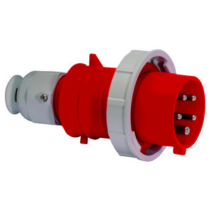 Вилка кабельная Bals 16А5Р400V IP67 красный 21239