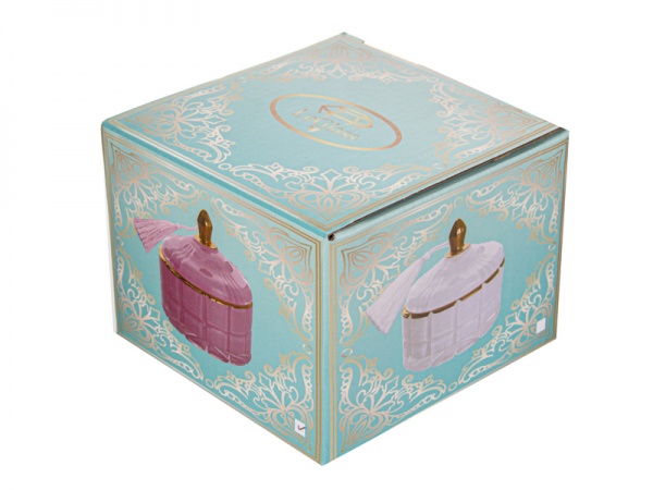 Емкость для хранения с кистью розовая 10 см 355-271 Lefard