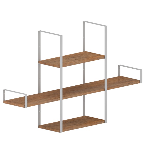 Кронштейн для полиць Valore Прямокутник Loft SW-R-21