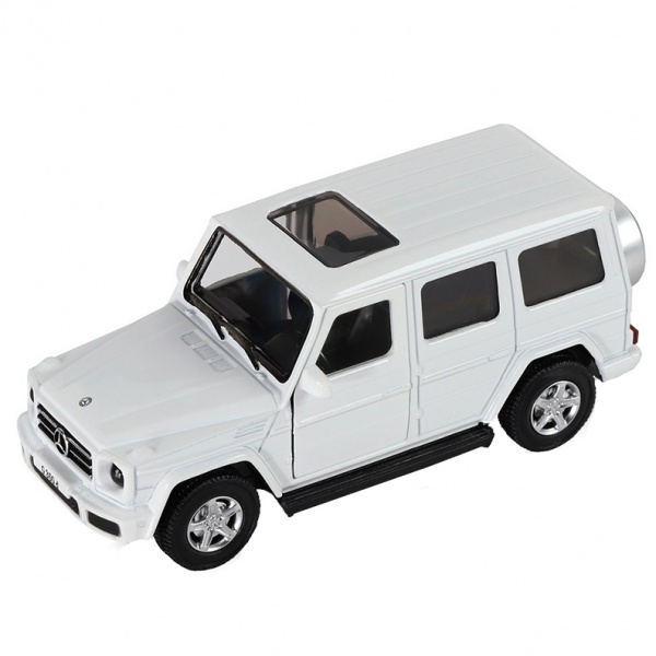 Машинка TechnoDrive 1:32 MERCEDES BENZ G350 (белый) 250275